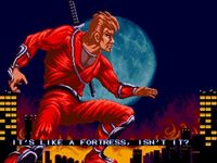 une photo d'Ã©cran de Ninja Combat sur SNK Neo Geo